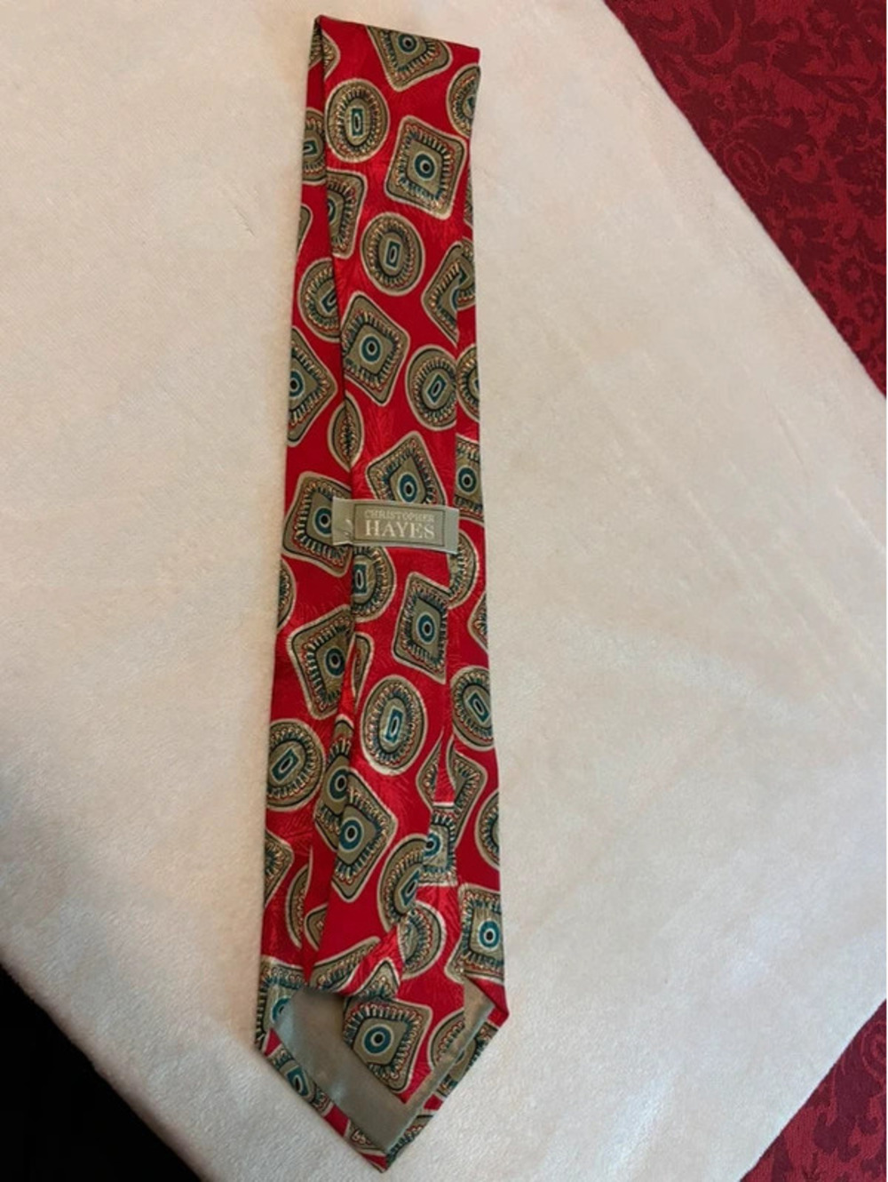 Christian Hayes MENS Silk Necktie